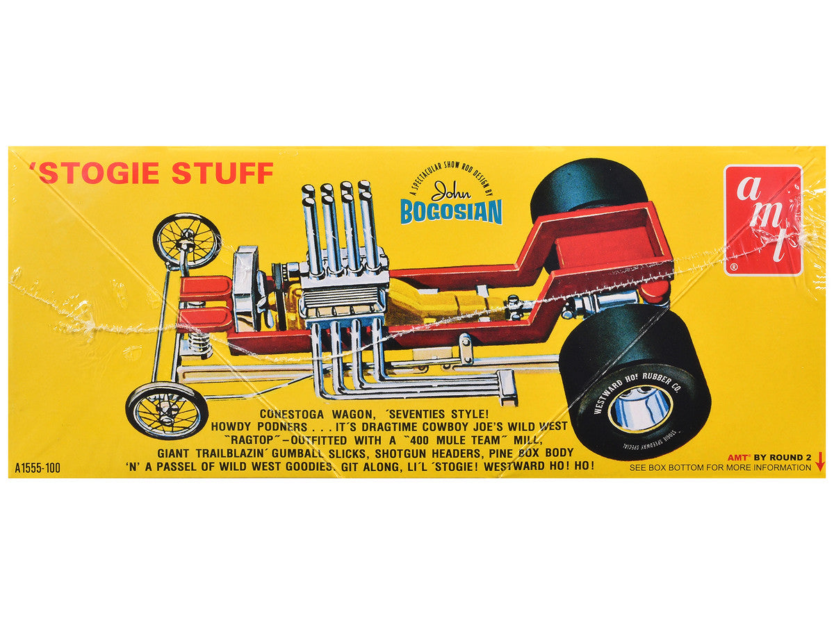 Skill 2 Model Kit Li'l Stogie Show Rod Death Valley Dragger Wagon 1/25 Scale Model by AMT LuxuryLifeWay Online Store