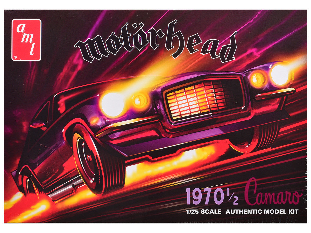 Skill 2 Model Kit 1970 1/2 Chevrolet Camaro "Motorhead" 1/25 Scale Model by AMT LuxuryLifeWay Online Store
