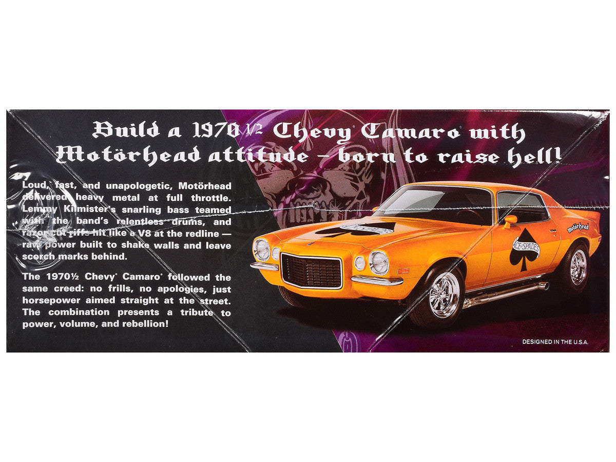 Skill 2 Model Kit 1970 1/2 Chevrolet Camaro "Motorhead" 1/25 Scale Model by AMT LuxuryLifeWay Online Store