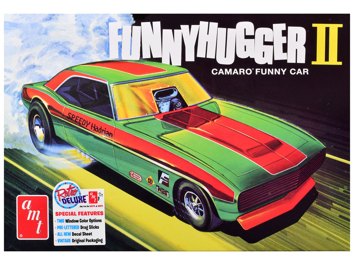 Skill 2 Model Kit of Chevrolet Camaro Funny Car "Funny Hugger II" 1/25 Scale Model by AMT LuxuryLifeWay Online Store