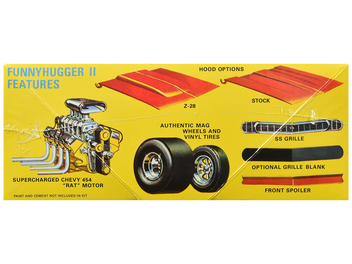 Skill 2 Model Kit of Chevrolet Camaro Funny Car "Funny Hugger II" 1/25 Scale Model by AMT LuxuryLifeWay Online Store