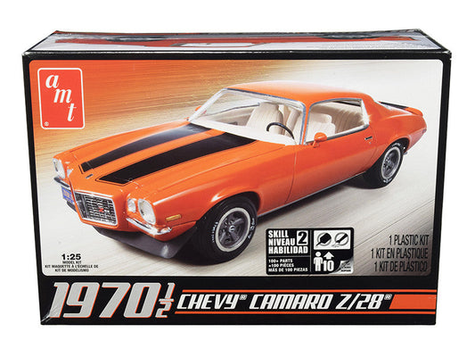 Skill 2 Model Kit 1970 1/2 Chevrolet Camaro Z/28 1/25 Scale Model by AMT LuxuryLifeWay Online Store