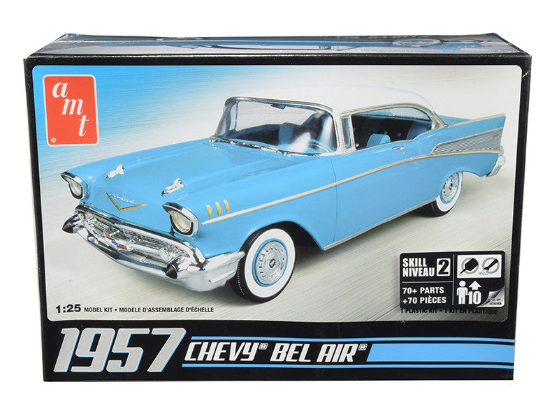 Skill 2 Model Kit 1957 Chevrolet Bel Air 1/25 Scale Model by AMT LuxuryLifeWay Online Store