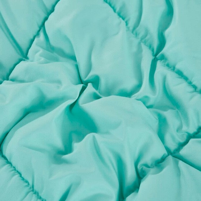 Full/Queen Traditional Microfiber Reversible 3 Piece Comforter Set in Blue/Grey LuxuryLifeWay Online Store