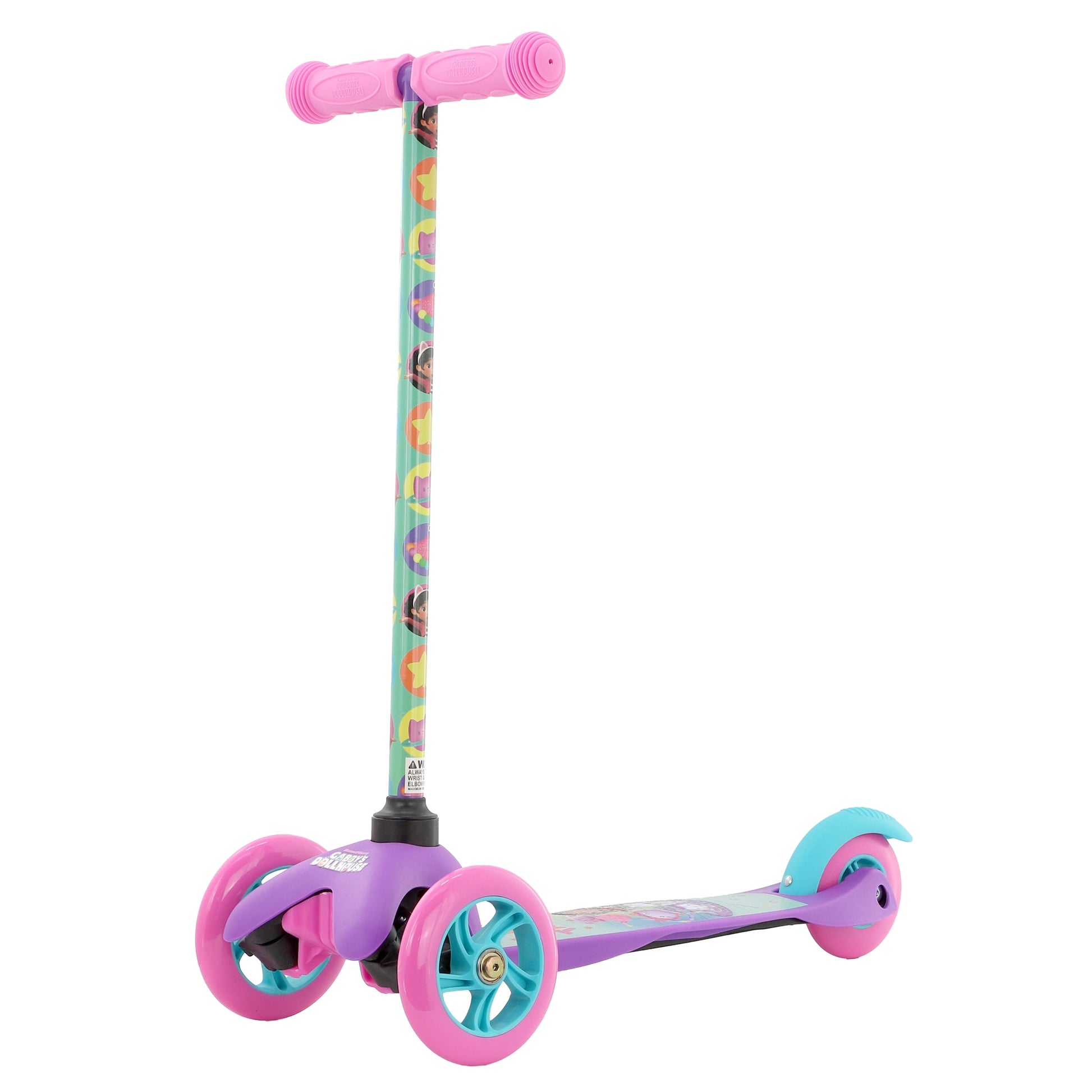 Gabbys Dollhouse 3 Wheel Tilt and Turn Scooter LuxuryLifeWay Online Store