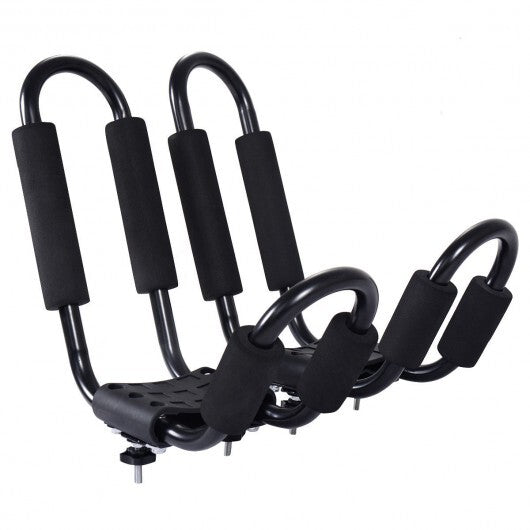 2 Pairs Canoe Boat Kayak Roof Rack with 4 straps LuxuryLifeWay Online Store