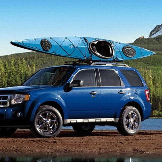 2 Pairs Canoe Boat Kayak Roof Rack with 4 straps LuxuryLifeWay Online Store
