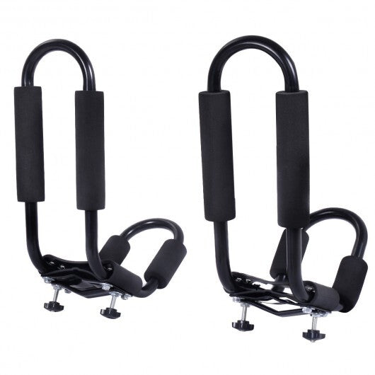 2 Pairs Canoe Boat Kayak Roof Rack with 4 straps LuxuryLifeWay Online Store