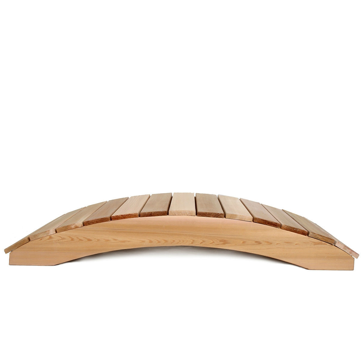 4-Ft Garden Bridge in Western Red Cedar - Holds up to 800 lbs LuxuryLifeWay Online Store