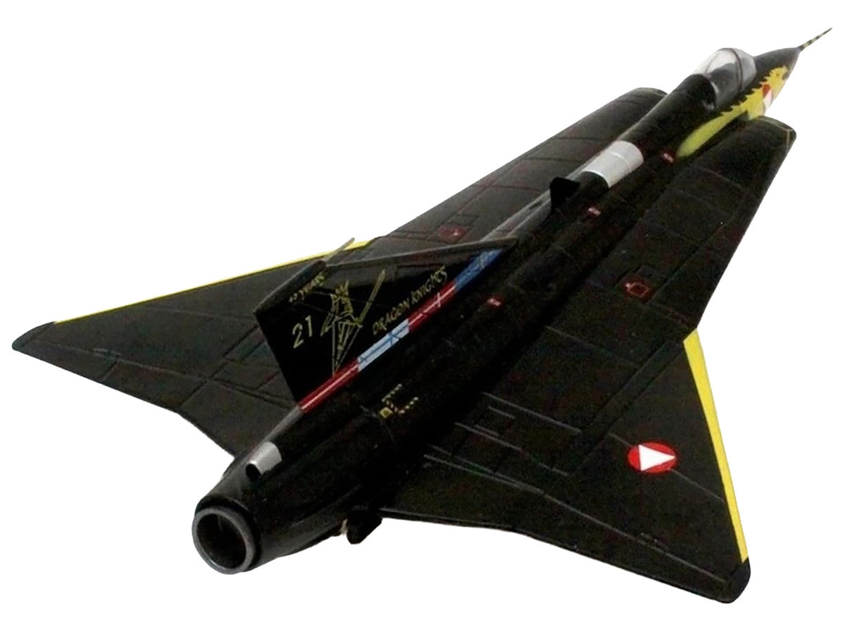 Saab Draken Fighter Aircraft "21 Draken 45th Anniversary Dragon Knights Retirement Livery" (2005) Austrian Air Force 1/72 Diecast Model Airplane by Aviation 72 LuxuryLifeWay Online Store