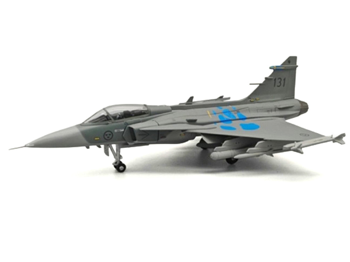 Saab JAS 39A Gripen Fighter Aircraft "131 F 7 Wing Cat’s Paw Livery Satenas Air Base" (2006) Swedish Air Force 1/72 Diecast Model Airplane by Aviation 72 LuxuryLifeWay Online Store