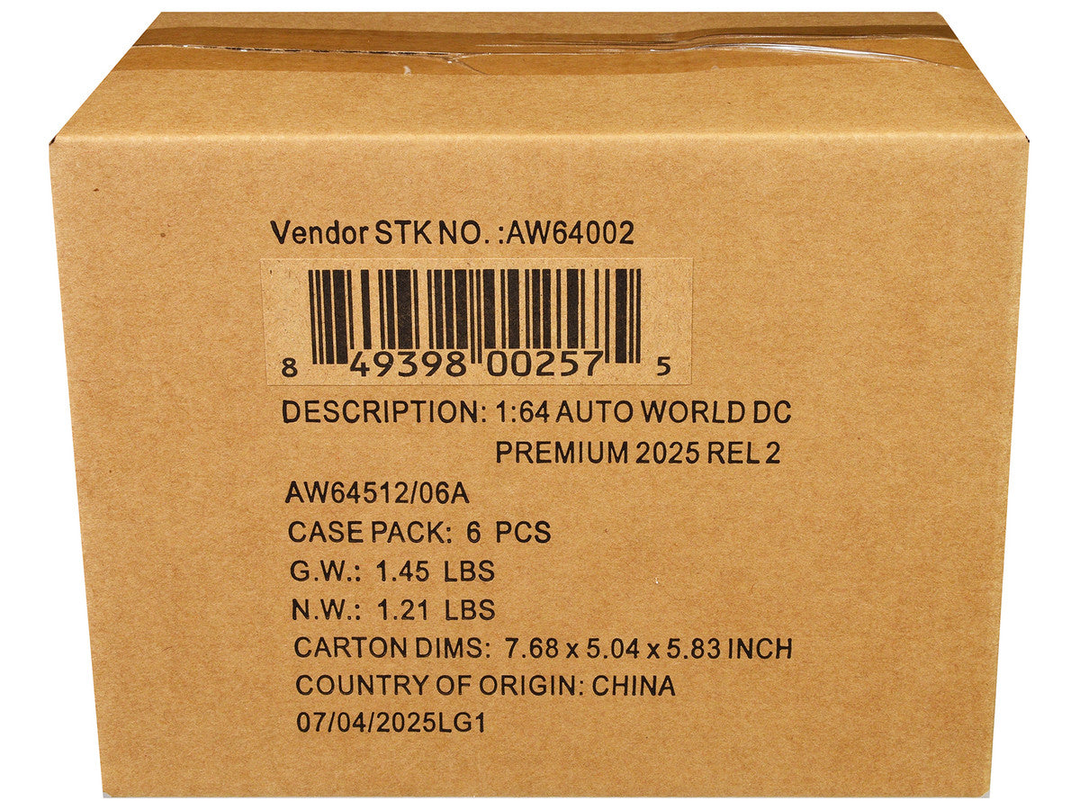 Auto World Premium 2025 Release 2 Set A of 6 pieces 1/64 Diecast Model Cars by Auto World LuxuryLifeWay Online Store