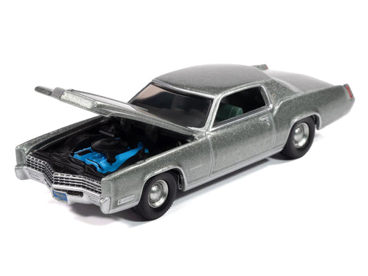 1967 Cadillac Eldorado Crystal Firemist Metallic with Green Interior "Luxury Cruisers" Series 1/64 Diecast Model Car by Auto World LuxuryLifeWay Online Store