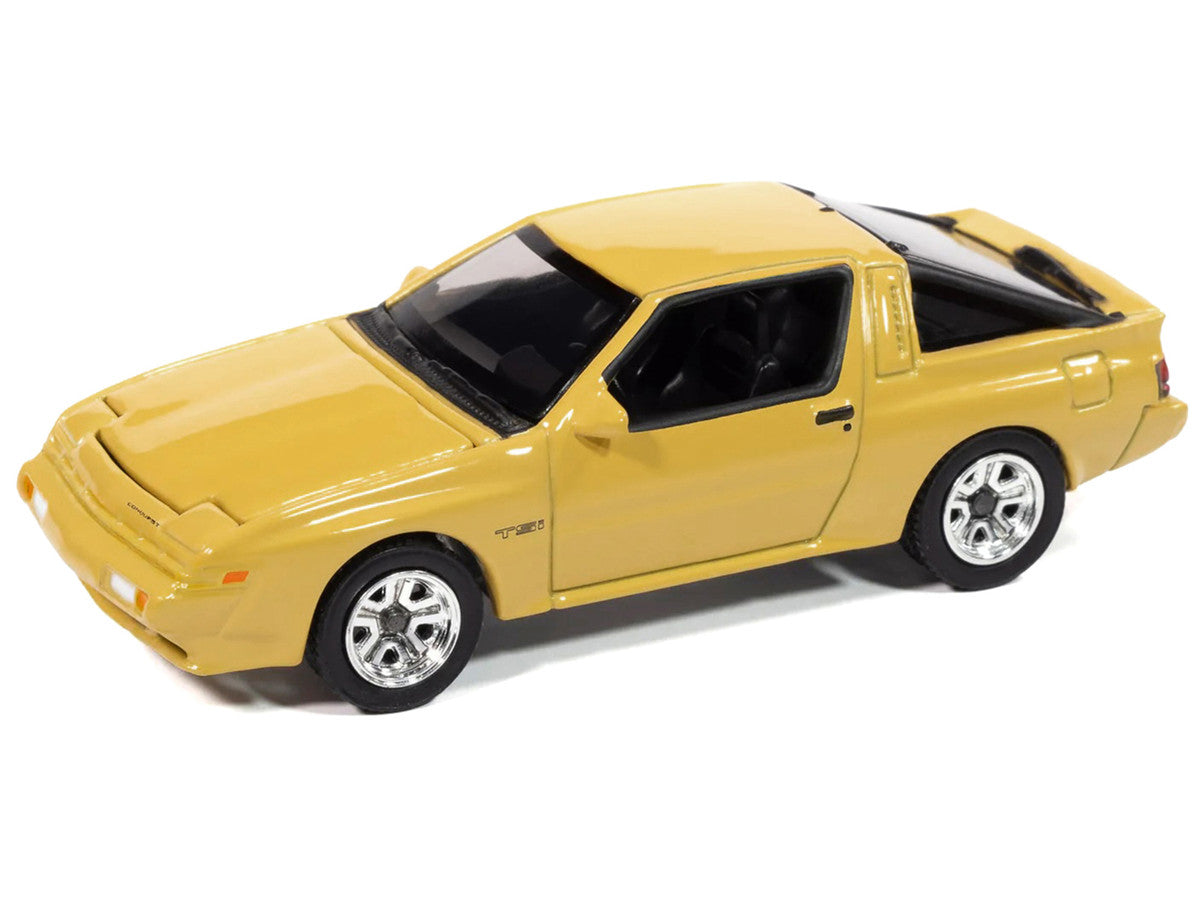 1988 Chrysler Conquest TSi San Marino Yellow "Modern Muscle" Series 1/64 Diecast Model Car by Auto World LuxuryLifeWay Online Store