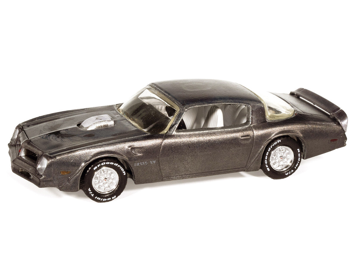1976 Pontiac Firebird T/A "Barn Finds" Gray Metallic (Weathered) with White Interior "Big Country Collectibles" 2025 Series 1/64 Diecast Model Car by Auto World LuxuryLifeWay Online Store