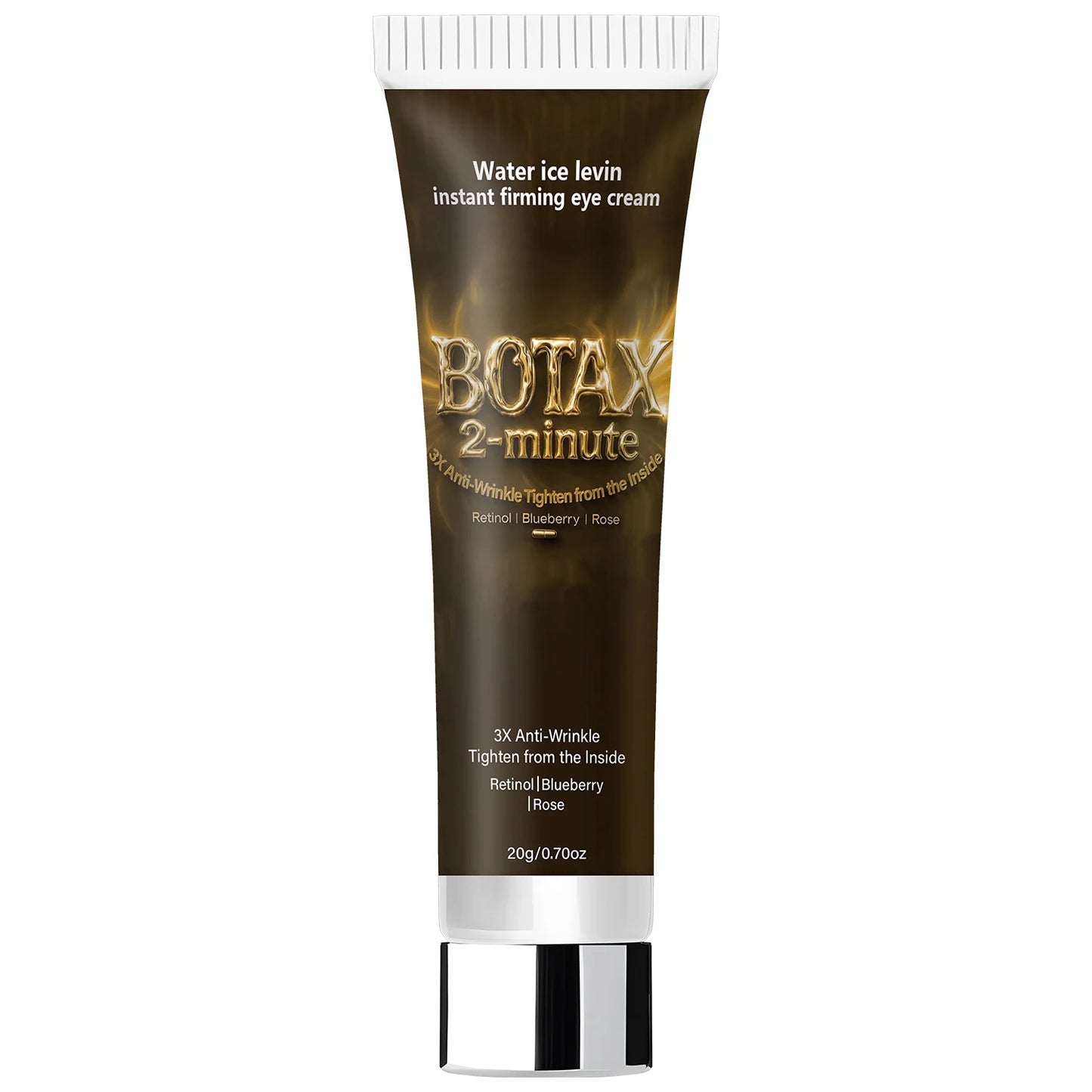 Instant Firming Eye Cream with Retinol & Hyaluronic Acid, 3X Anti-Wrinkle, Tightens from Inside, Blueberry & Rose Extract. Pi-Mart
