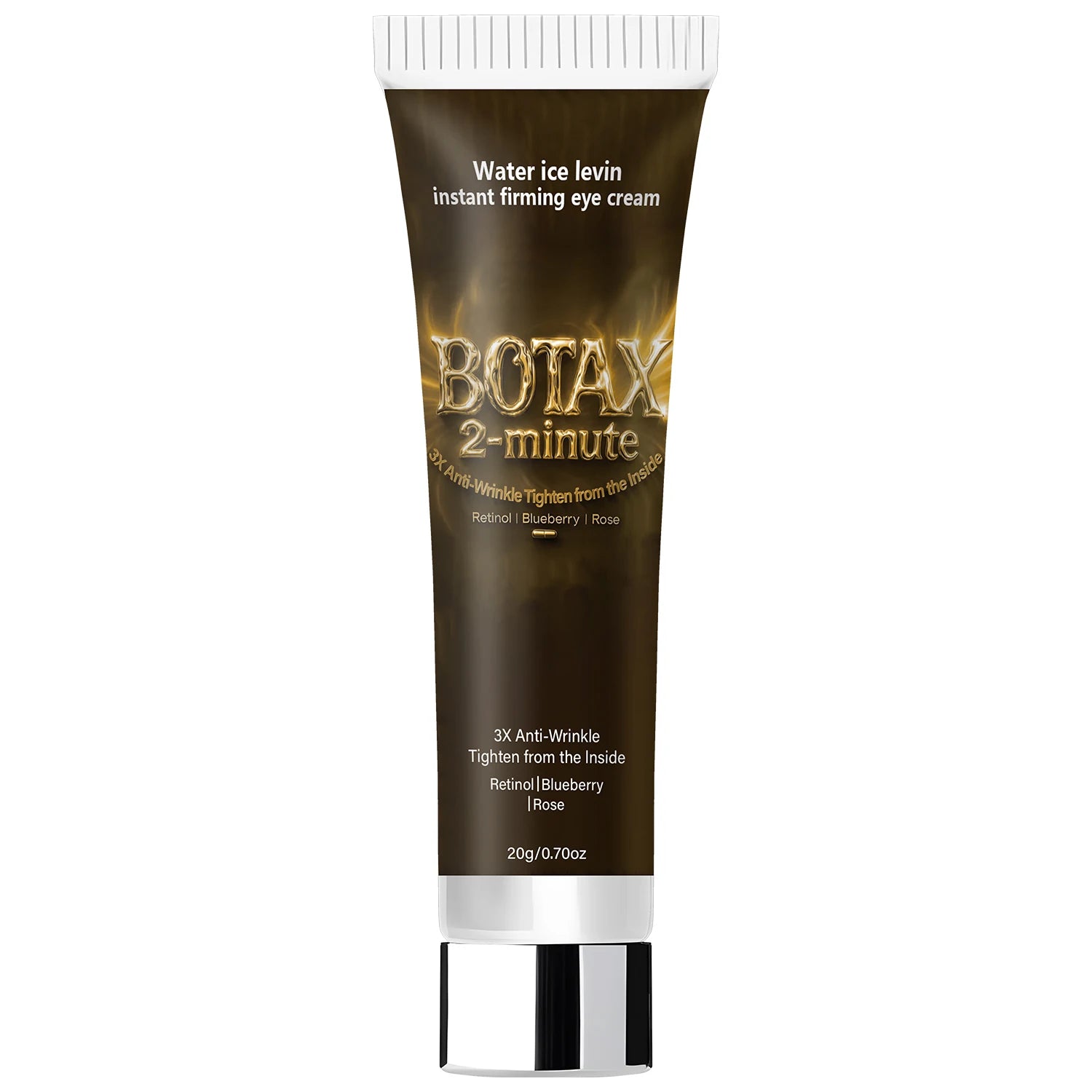 Instant Firming Eye Cream with Retinol & Hyaluronic Acid, 3X Anti-Wrinkle, Tightens from Inside, Blueberry & Rose Extract. Pi-Mart