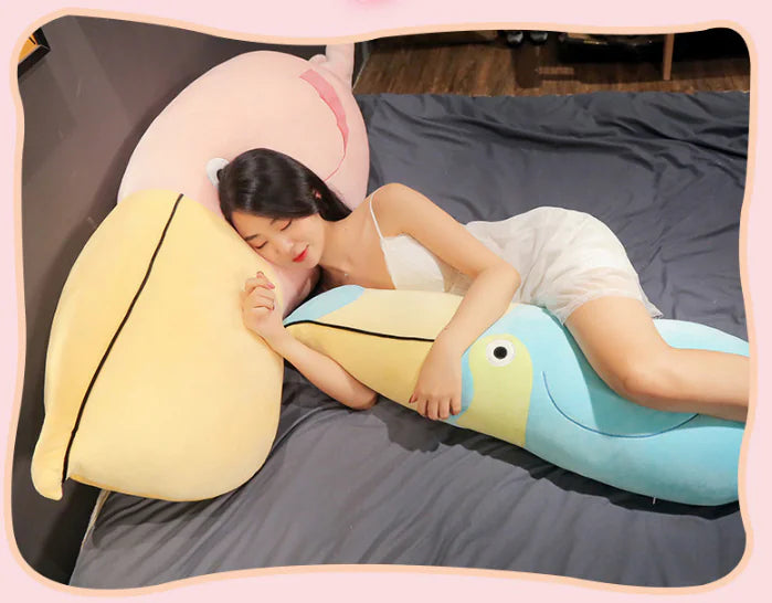 Cartoon Flamingo Parrot Plush Toy and Pillow Doll