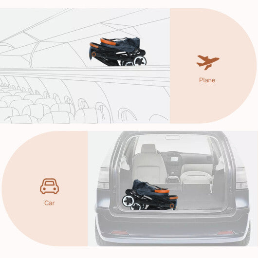 Airplane-Friendly Baby Stroller for Easy and LightweightTravel LuxuryLifeWay Online Store