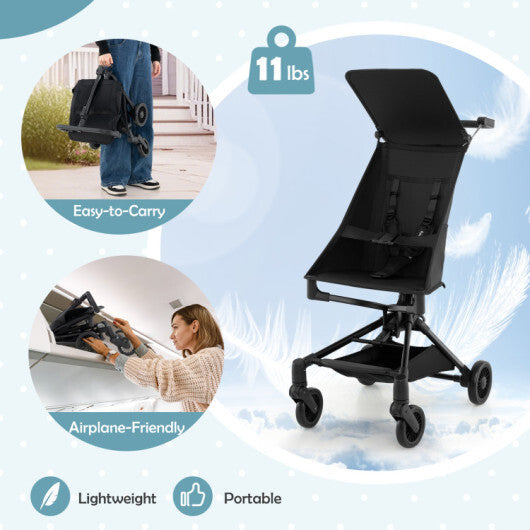 Lightweight Airplane-Ready Stroller with All-Terrain Wheels LuxuryLifeWay Online Store