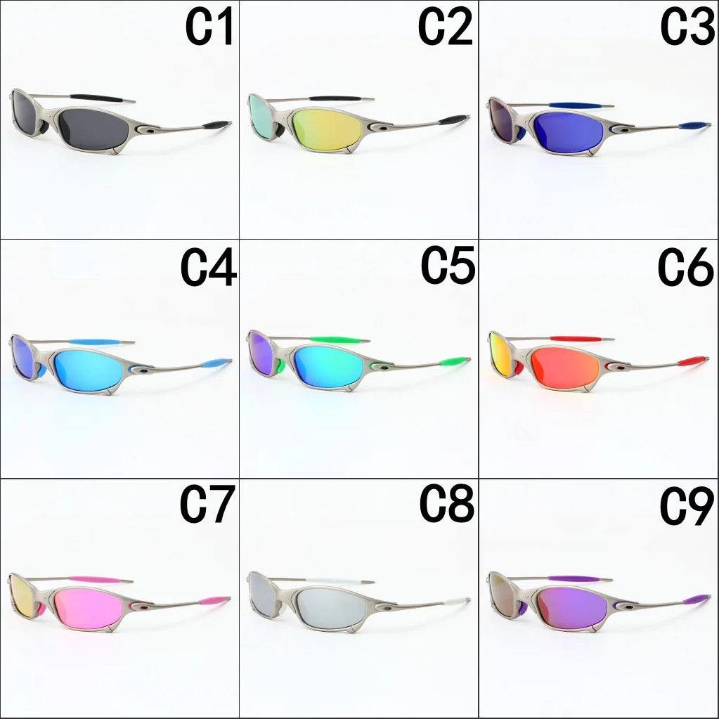 Juliet Polarized Metal Sunglasses for Sports and Driving Pi-Mart
