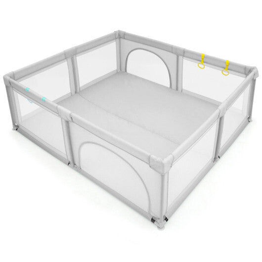Wooden Baby Walker and Large Infant Playpen Bundle LuxuryLifeWay Online Store