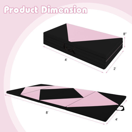 Folding Gymnastics Mat and Portable Floor Balance Beam Set LuxuryLifeWay Online Store