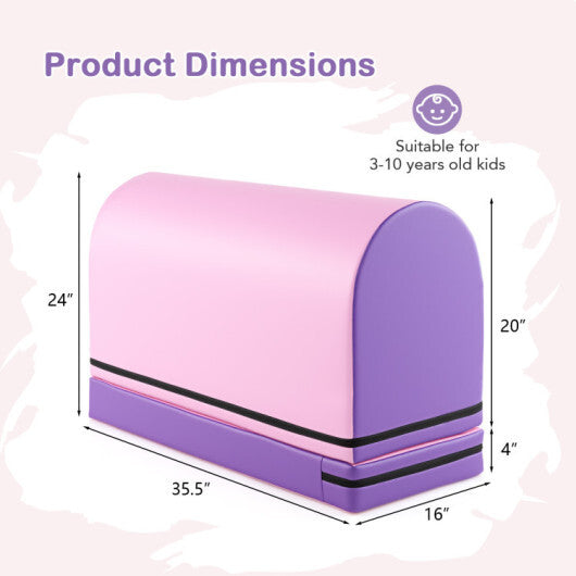 Yoga Set: Gymnastics Vaulting Box + Gymnastics Mat LuxuryLifeWay Online Store