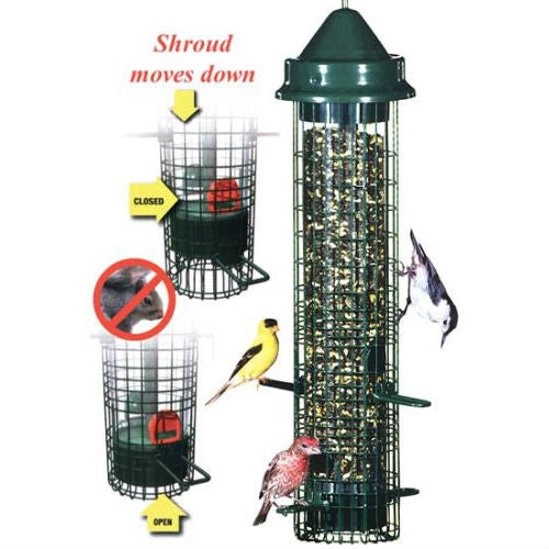 Squirrel-proof Bid Feeder - Hold 1.4 Quarts of Bird Seed LuxuryLifeWay Online Store