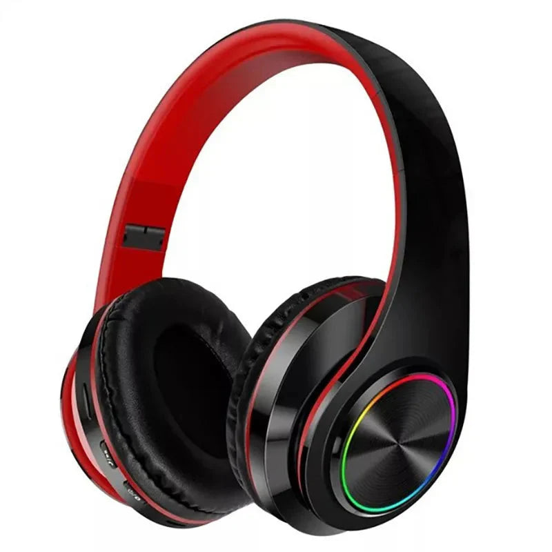 Wireless Bluetooth Headphone with Colorful Lights LuxuryLifeWay Online Store