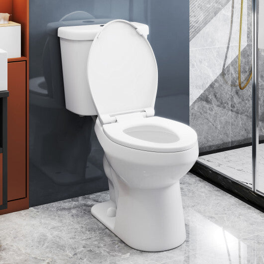 Standard Toilet with 17.5 Inch ADA Comfort Chair Height Seat LuxuryLifeWay Online Store