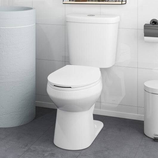 Standard Toilet with 17.5 Inch ADA Comfort Chair Height Seat LuxuryLifeWay Online Store
