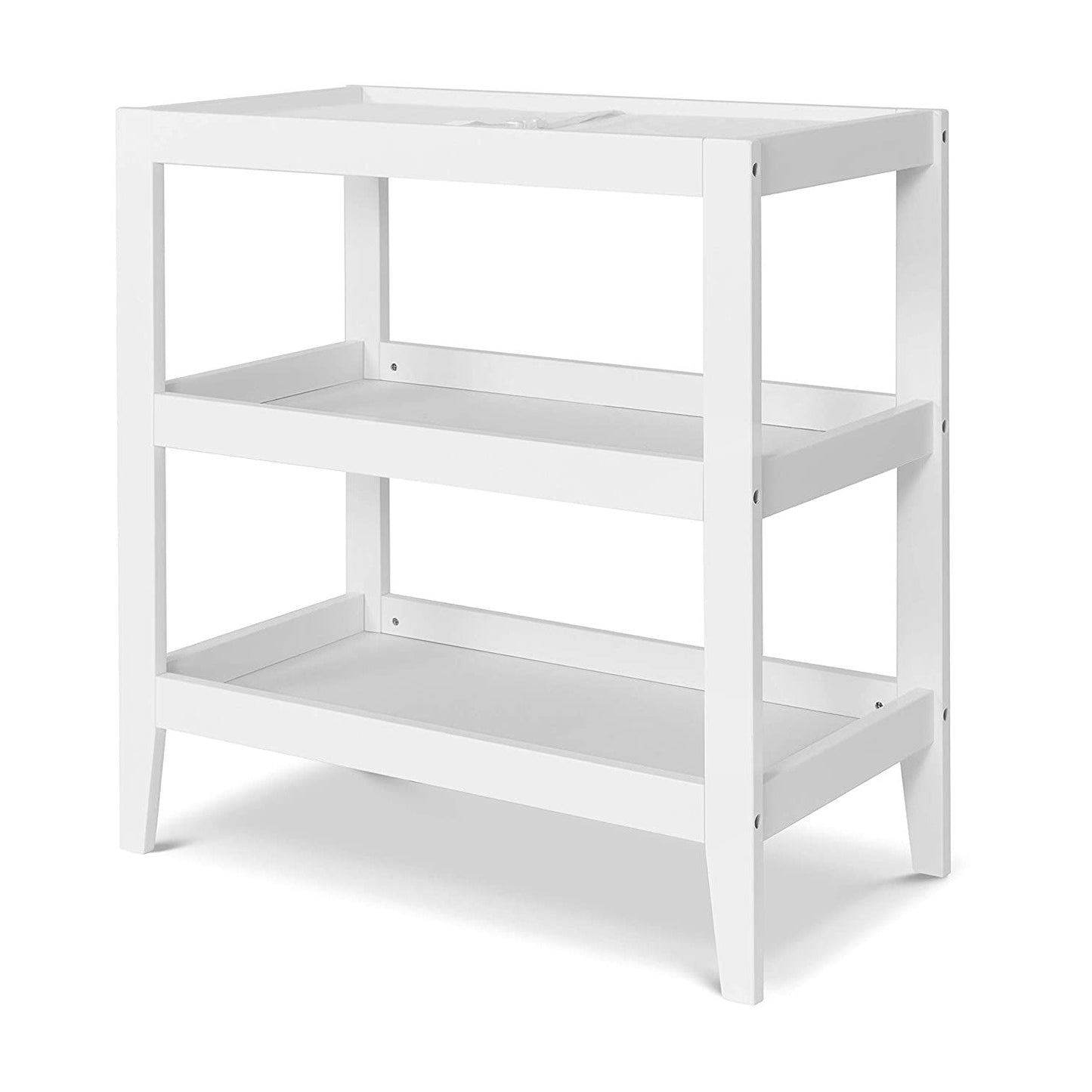 Modern White Baby Changing Table w/ 1-inch Waterproof Changing Pad LuxuryLifeWay Online Store