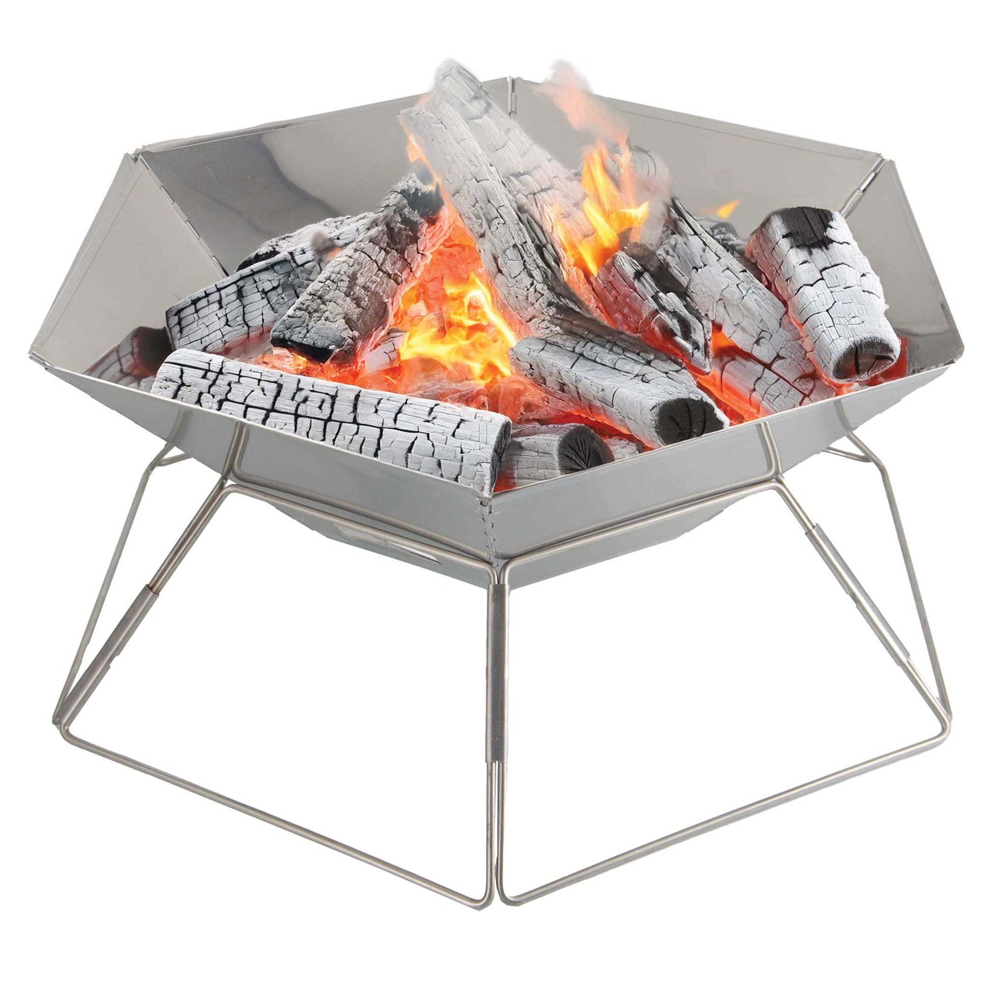 Brentwood 20" Portable Stainless Steel Folding Charcoal BBQ Grill with Carry Bag LuxuryLifeWay Online Store