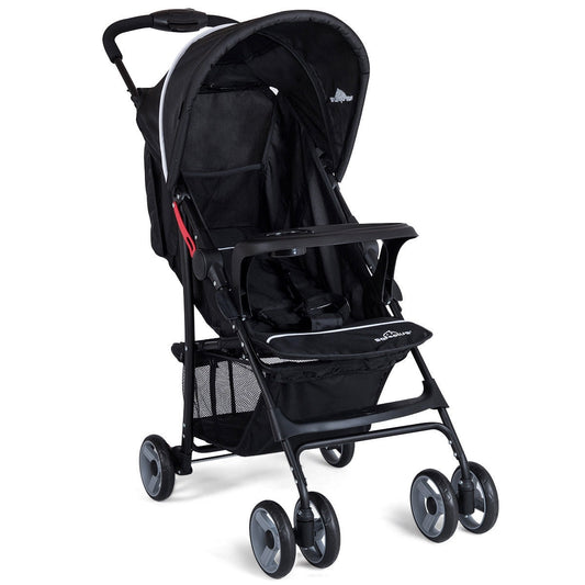Toddler Travel Stroller for Airplane with Canopy and Adjustable Backrest-Black - Color: Black LuxuryLifeWay Online Store