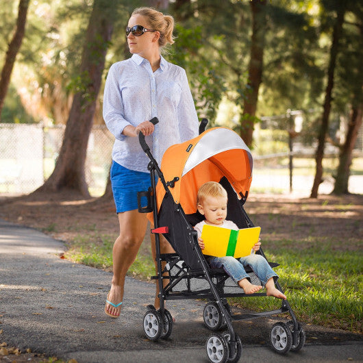 Folding Lightweight Baby Toddler Umbrella Travel Stroller-Black LuxuryLifeWay Online Store