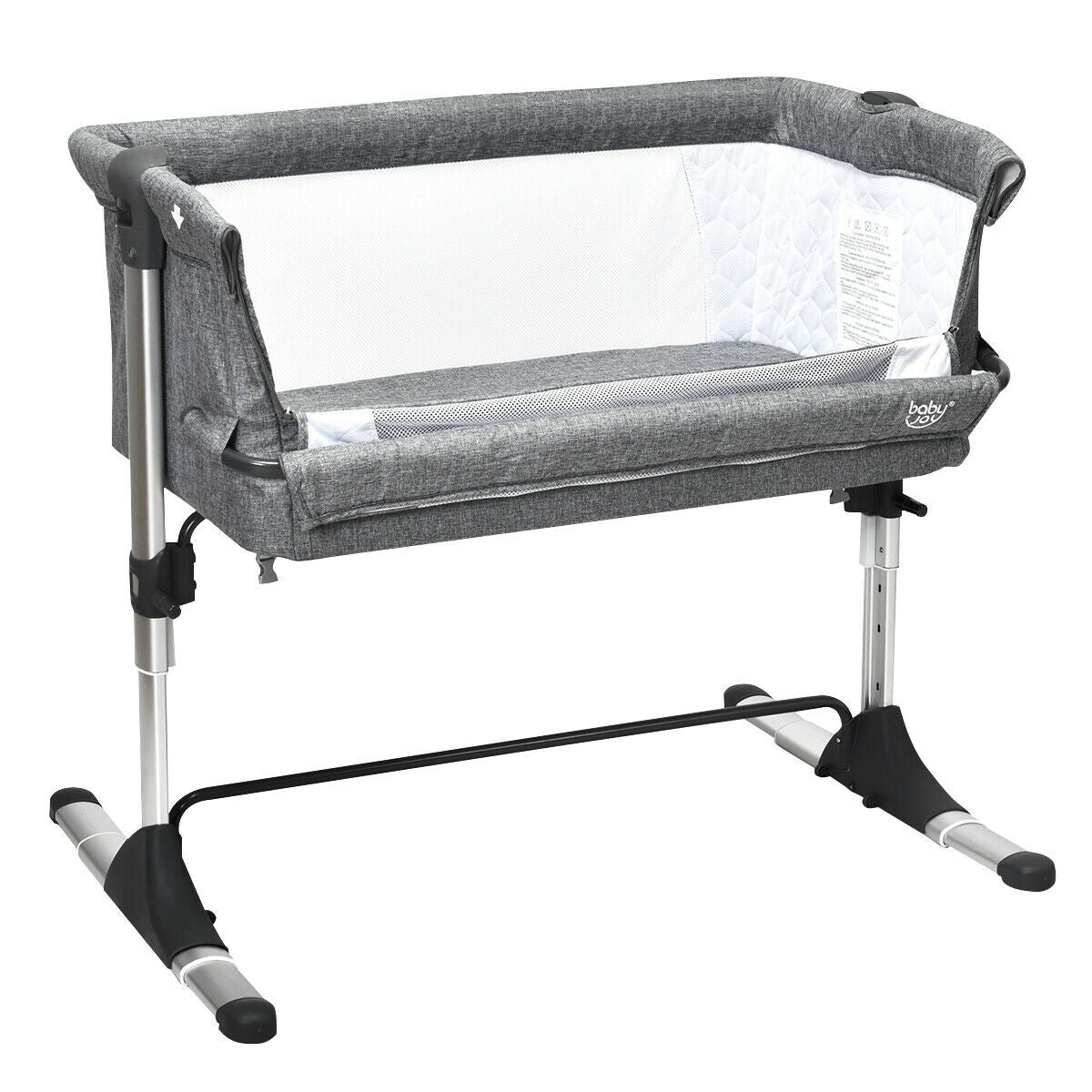 Travel Portable Baby Bed Side Sleeper  Bassinet Crib with Carrying Bag-Gray - Color: Gray LuxuryLifeWay Online Store