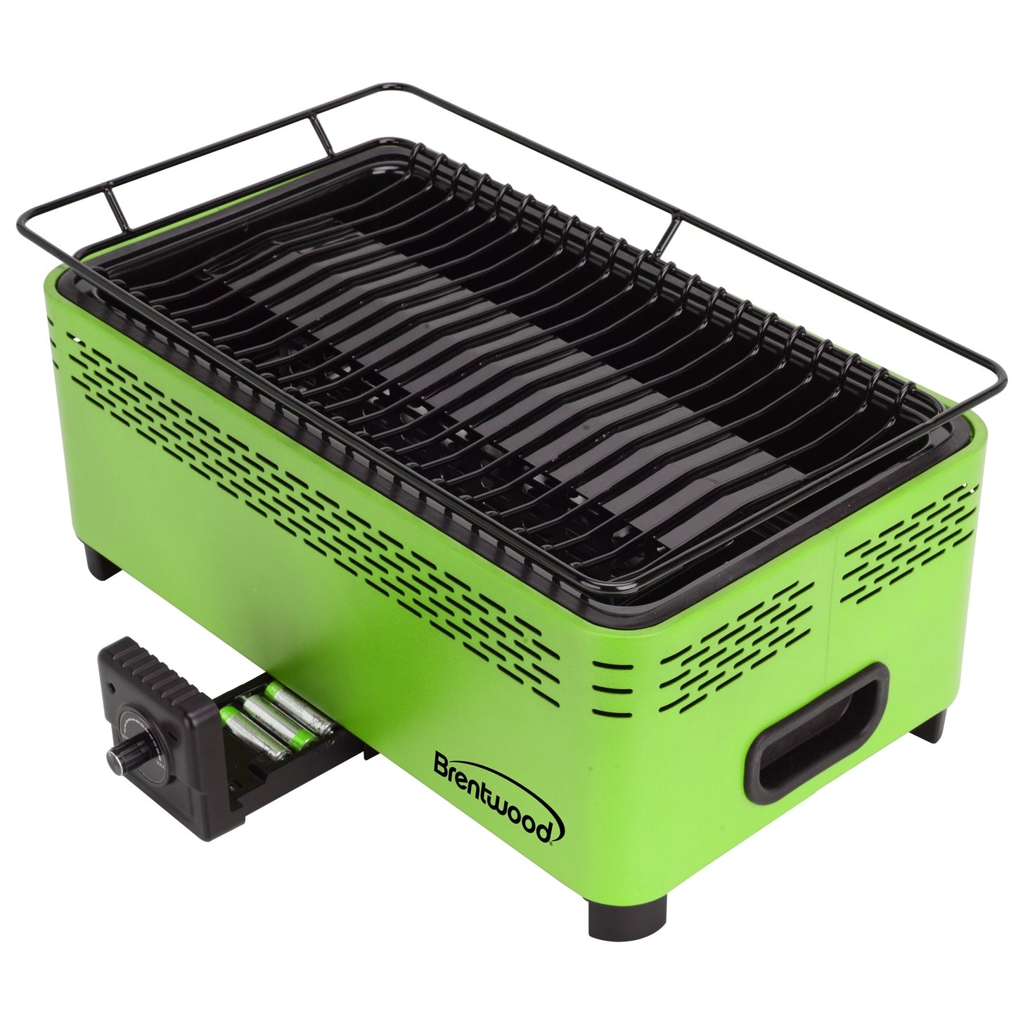Brentwood BBF-31G Non-Stick Smokeless Portable BBQ, Green LuxuryLifeWay Online Store