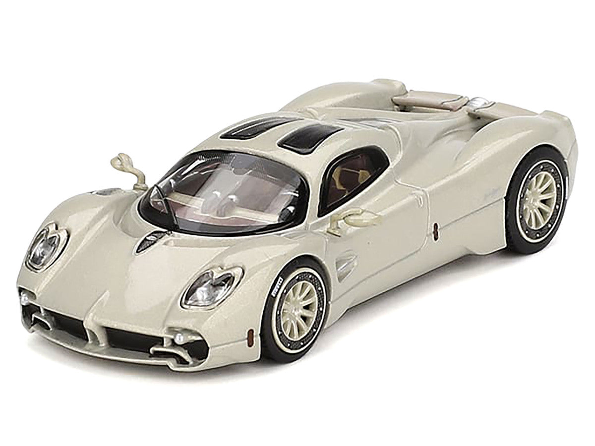 Pagani Utopia Presentation Grigio Rinascimento Silver 1/64 Diecast Model Car by BBR LuxuryLifeWay Online Store
