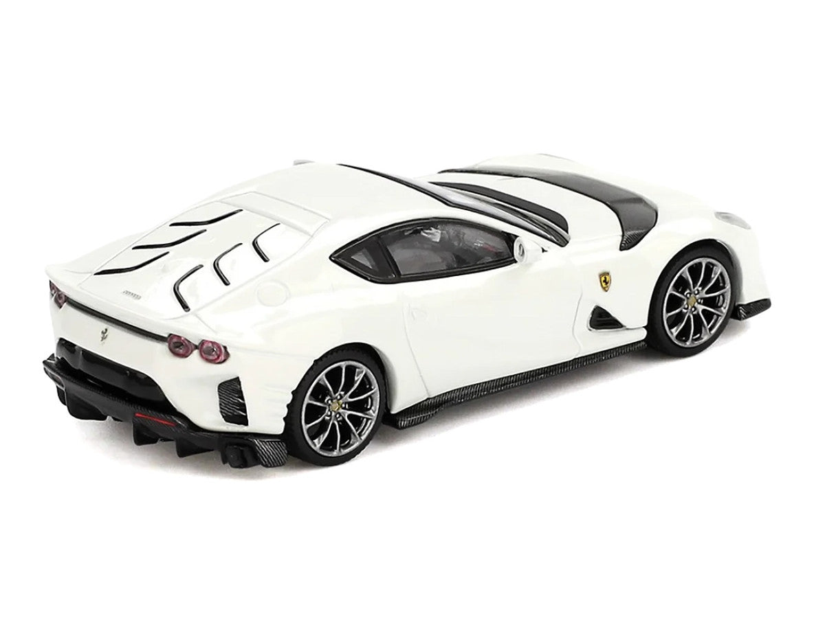 Ferrari 812 Competizione Bianco Avus White 1/64 Diecast Model Car by BBR LuxuryLifeWay Online Store