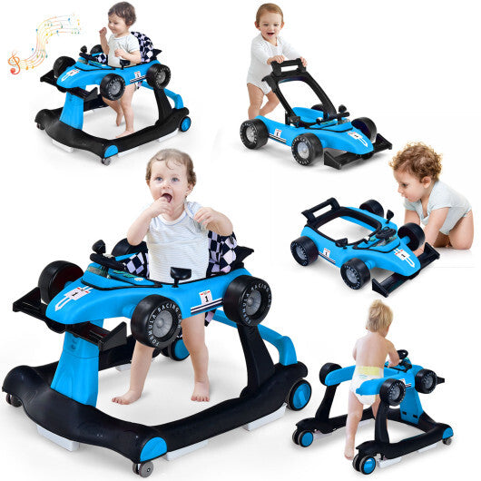 5-in-1 Baby Walker with Adjustable Height and Speed for Boys Girls 6-18 Months LuxuryLifeWay Online Store