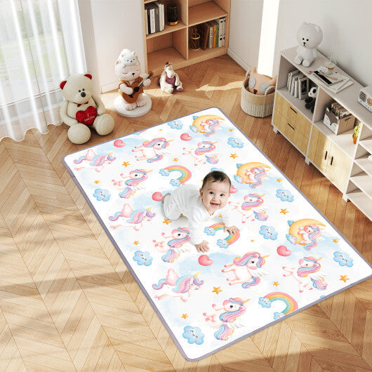 One-Piece Reversible Roll Up Soft Foam Activity Mat for Toddlers LuxuryLifeWay Online Store