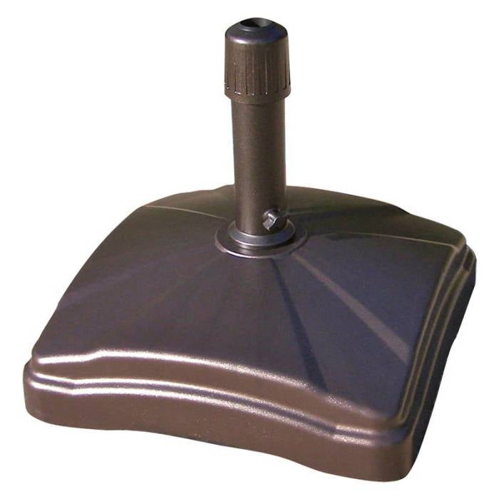 Bronze Patio Umbrella Base Up to 125 lbs of Stability Easy to Move Made in USA LuxuryLifeWay Online Store