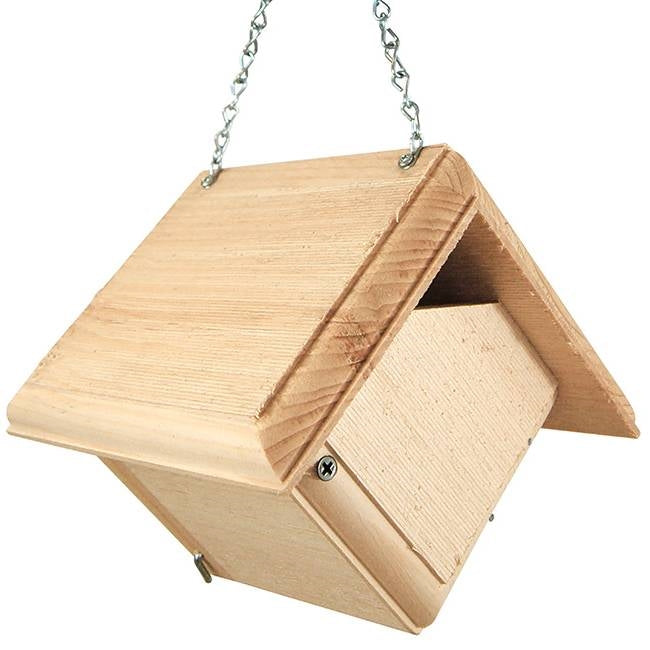 Hand Crafted Pine Wood Hanging Bird House for Carolina Wrens - Made in USA LuxuryLifeWay Online Store