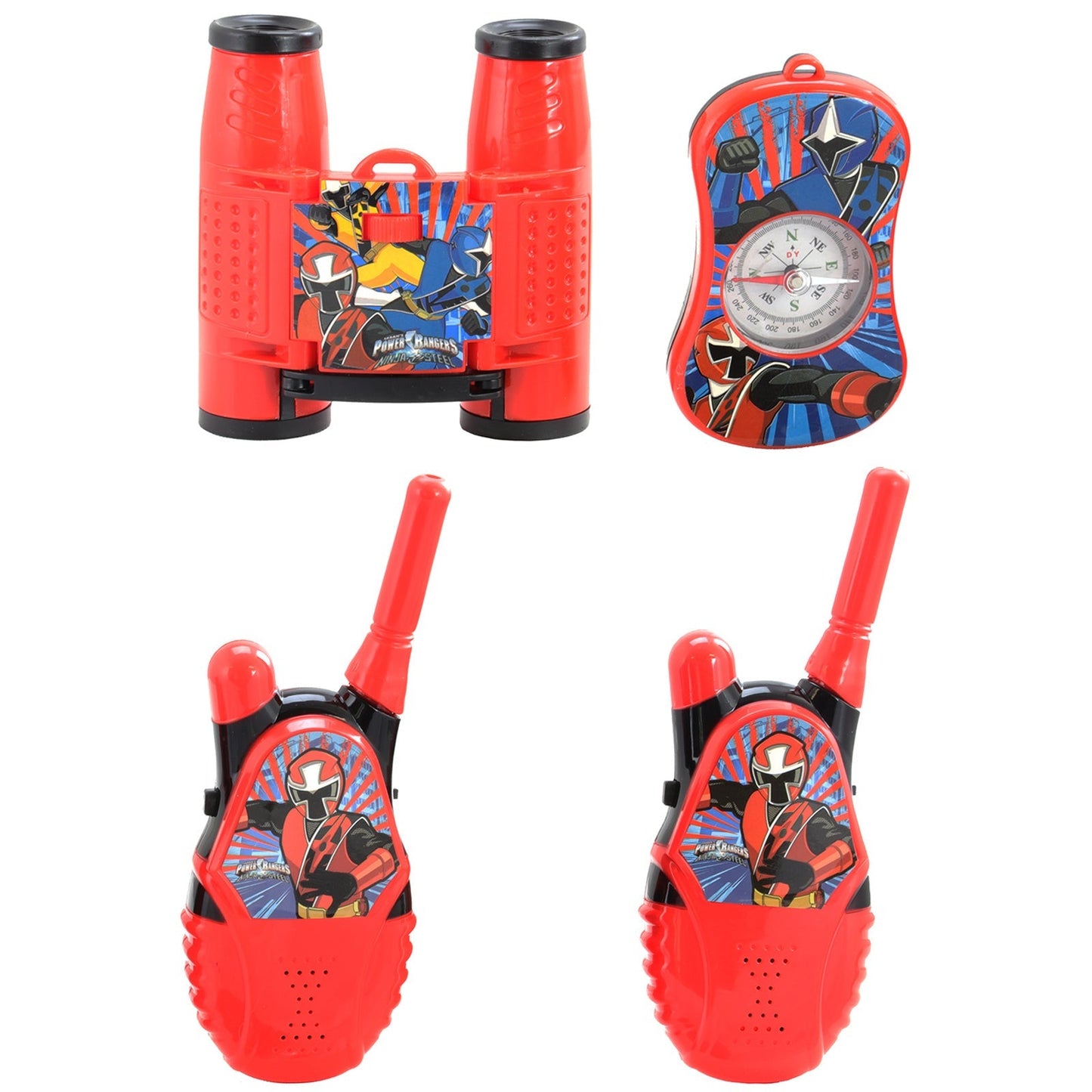 Power Rangers Walkie Talkie 4 Piece Adventure Kit LuxuryLifeWay Online Store