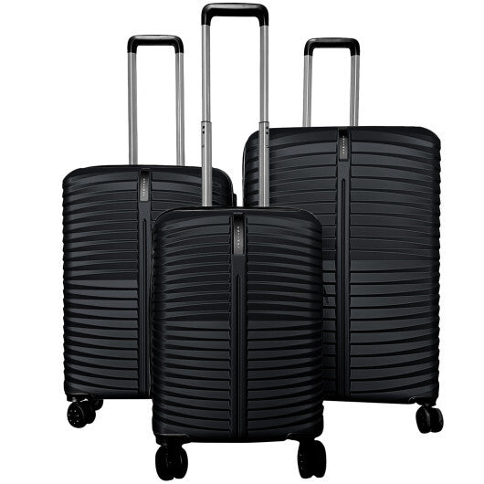 3-Piece 20/24/28 Inch Lightweight Hardside Luggage Set with 8-Spinner Wheels-Gray LuxuryLifeWay Online Store