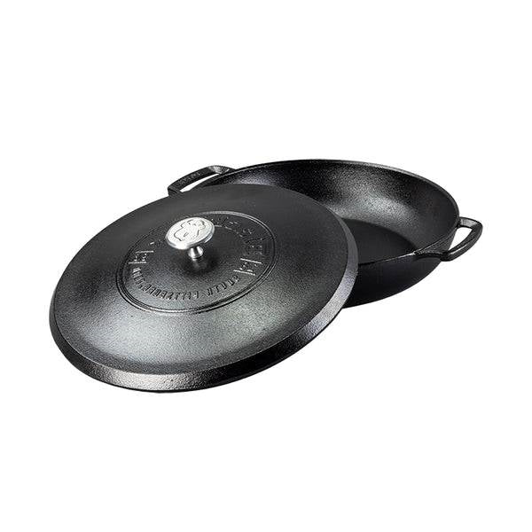 Black 4 Quart Lightweight Cast Iron Braiser Made in USA LuxuryLifeWay Online Store