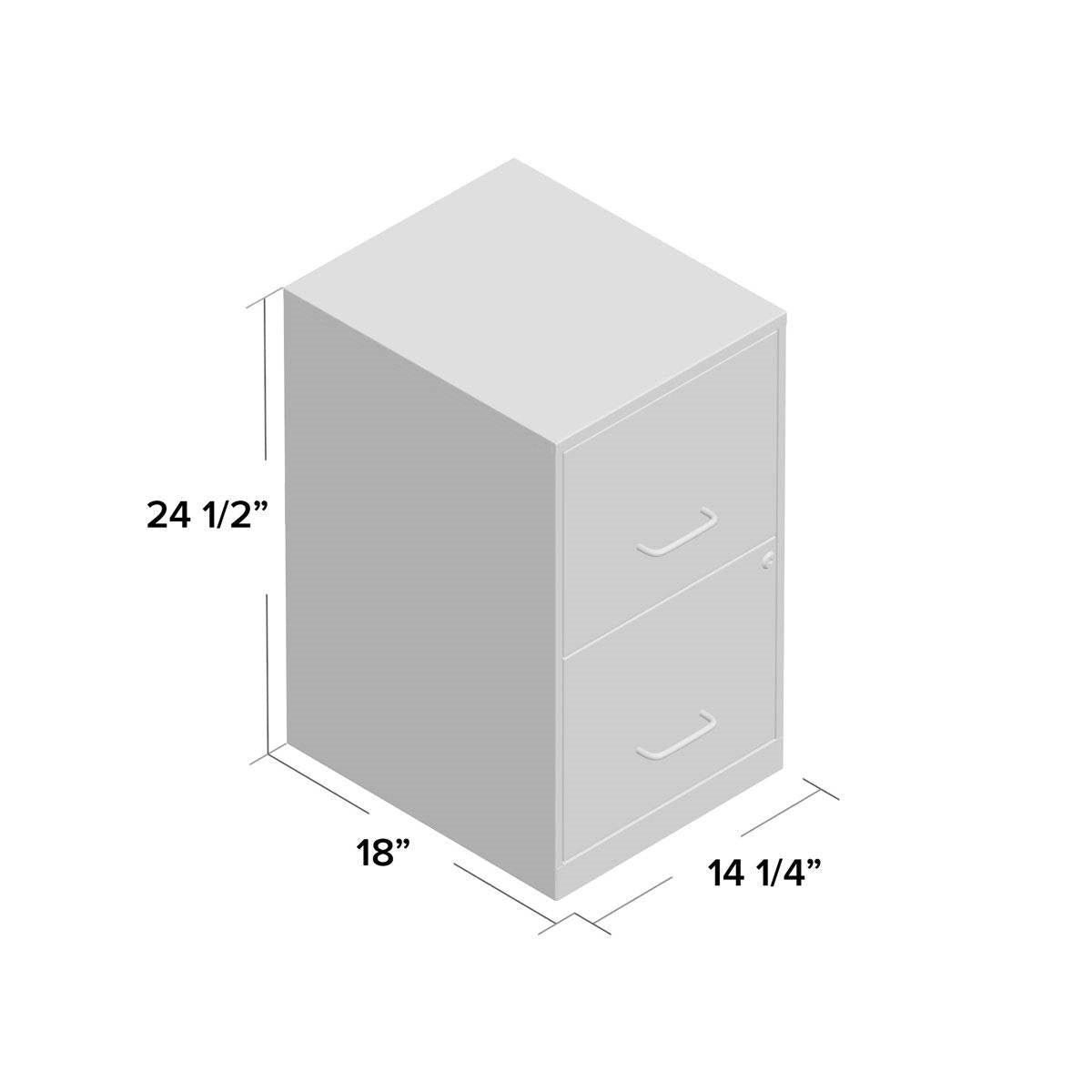 Blue Metal 2-Drawer Vertical Key Locking Heavy Duty Filing Cabinet LuxuryLifeWay Online Store