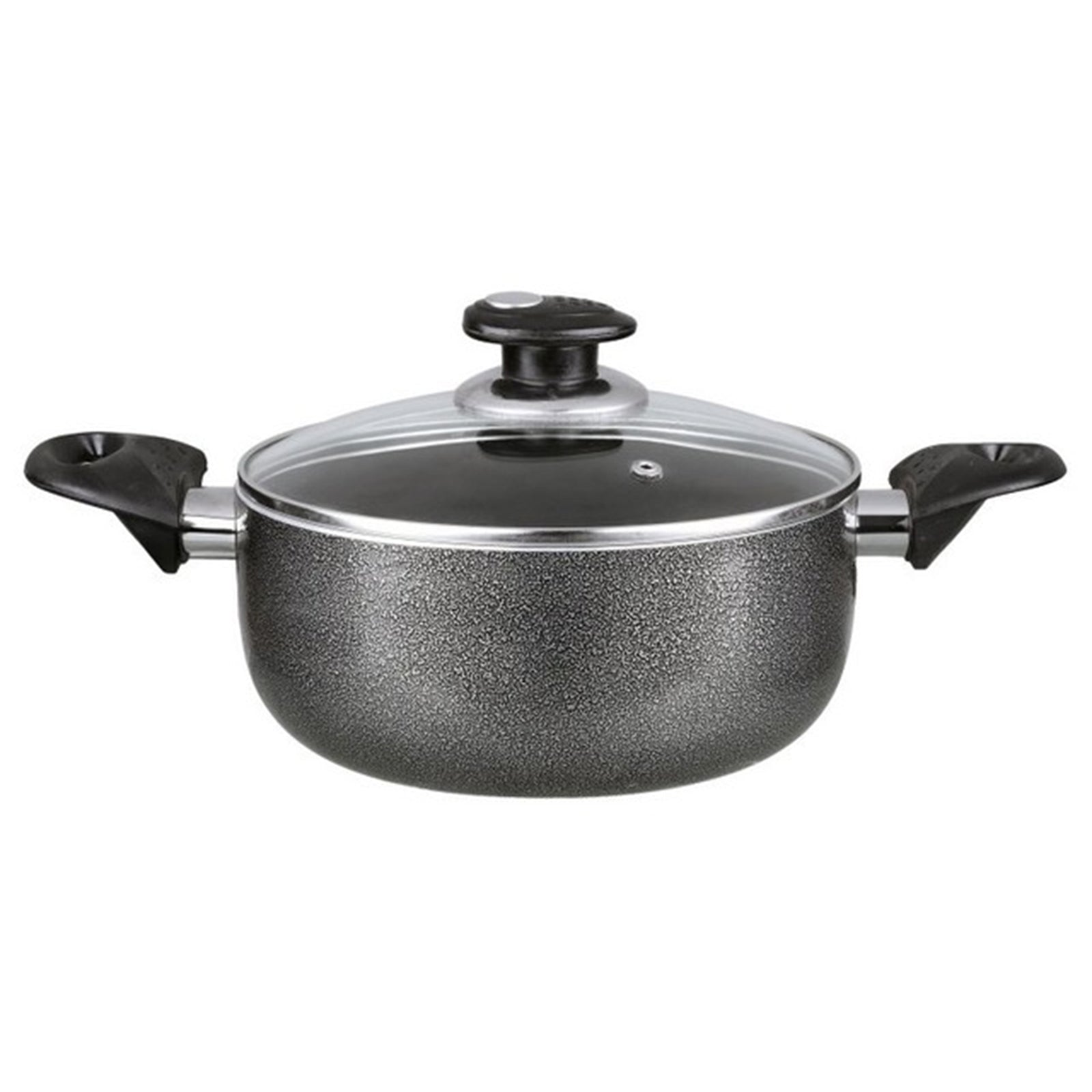 Brentwood Dutch Oven Aluminum Non-Stick 5 Qt-Gray LuxuryLifeWay Online Store