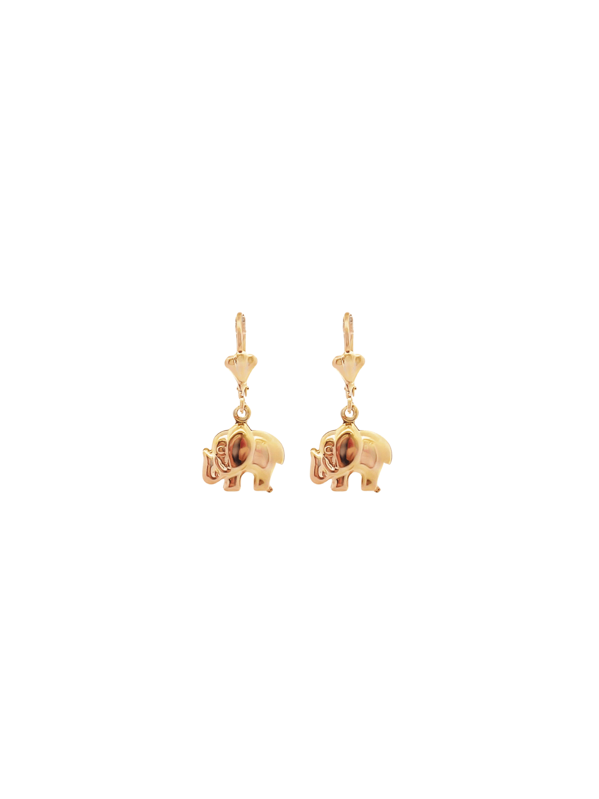Small Leverback Elephant Earrings LuxuryLifeWay Online Store